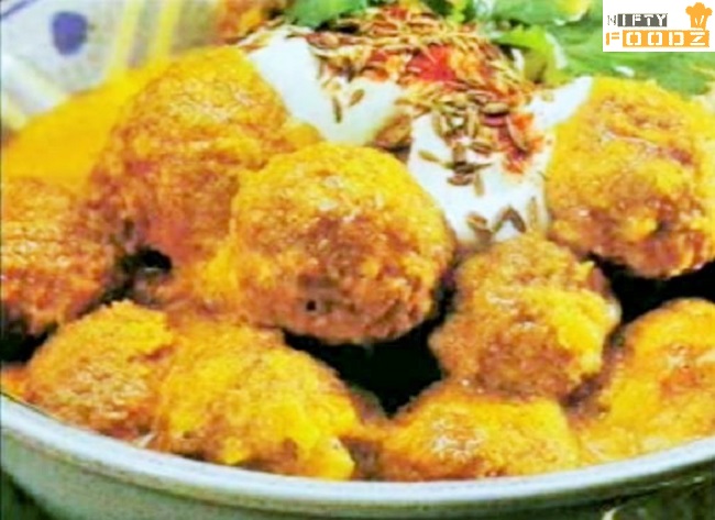 Microwave Kofta curry