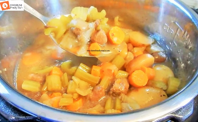 Dorm Room Instant Pot Beef Stew