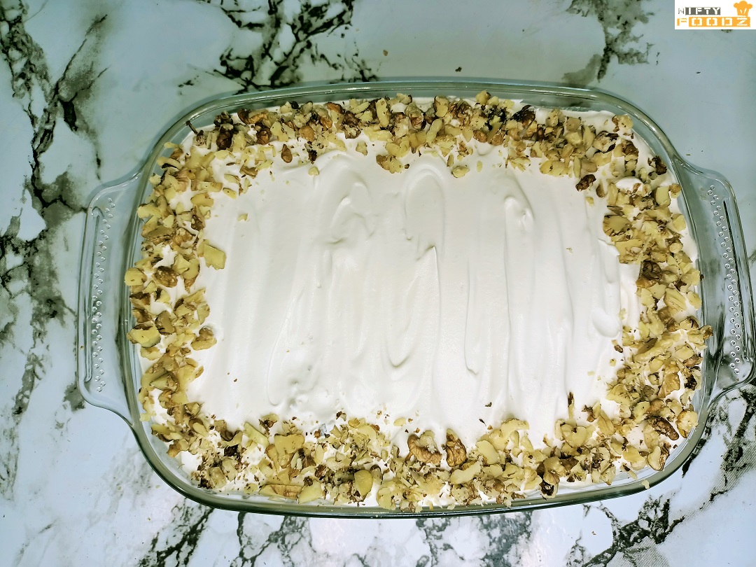 Coffee Walnut Cake with Mocha Frosting