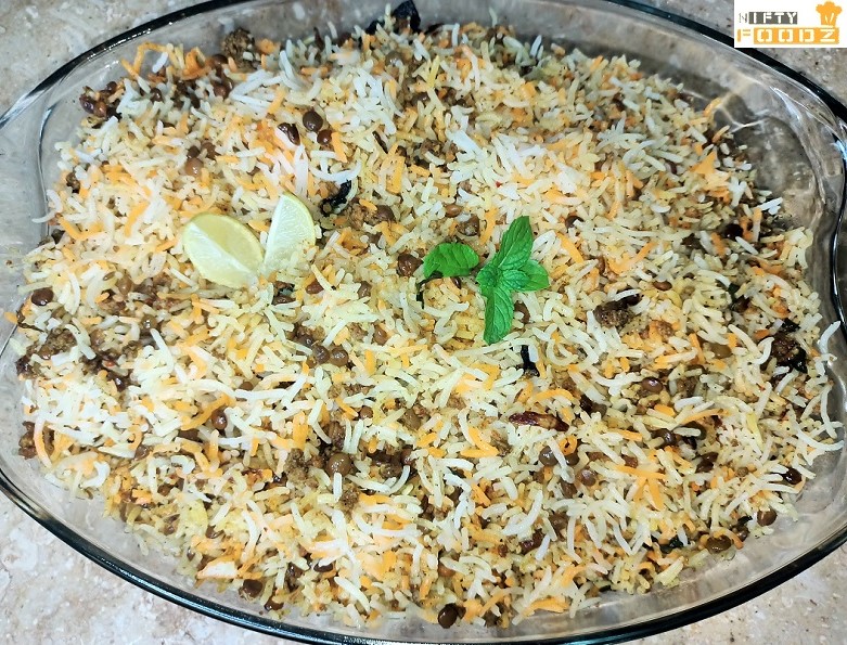Keema Masoor Biryani
