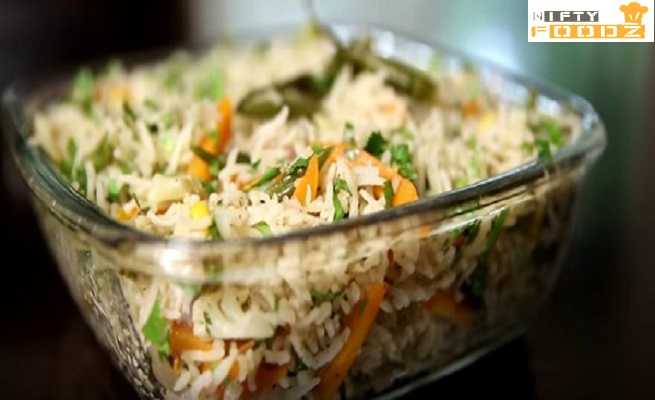 Microwave Vegetable Pulao