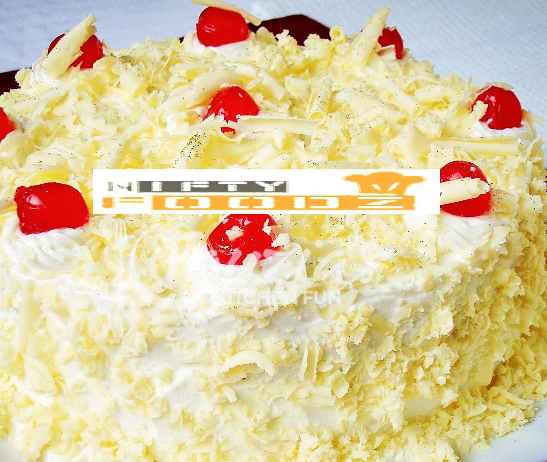White Forest Cake