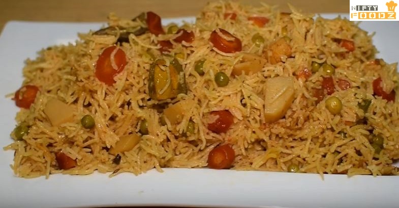 Achari Vegetable Pulao