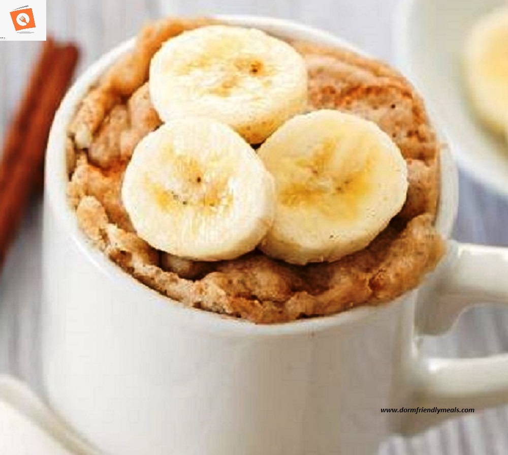 Microwave Banana Bread for Dorm Room