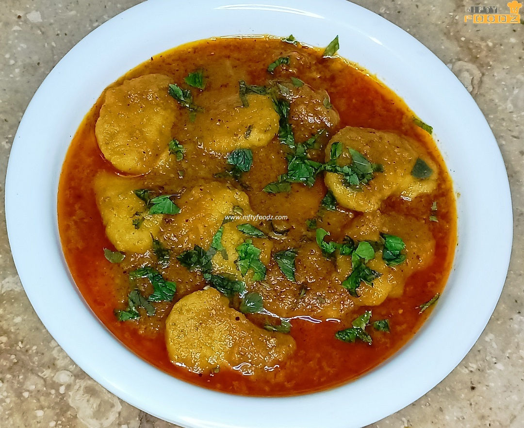 Moong dal badi salan