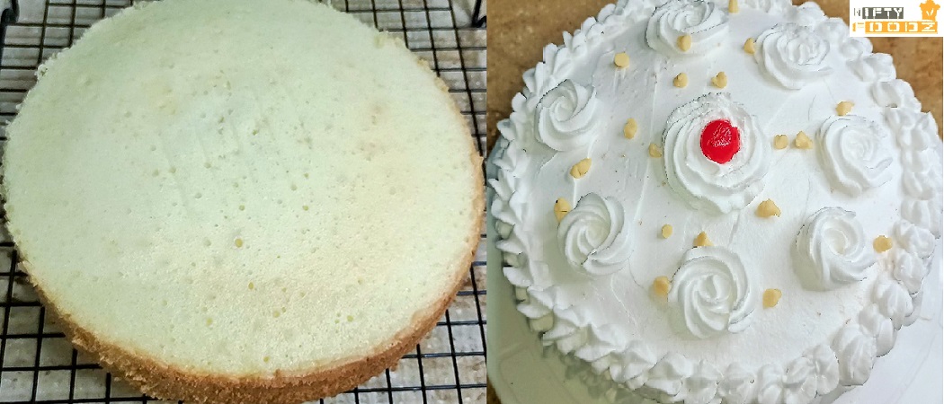 No Beater No Oven Vanilla Cake