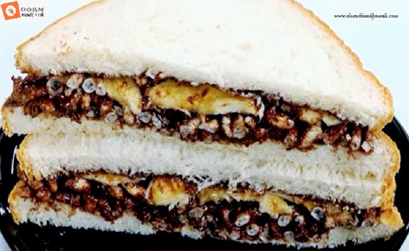 Dorm Room No Cook Chocolate Crackle Sandwich