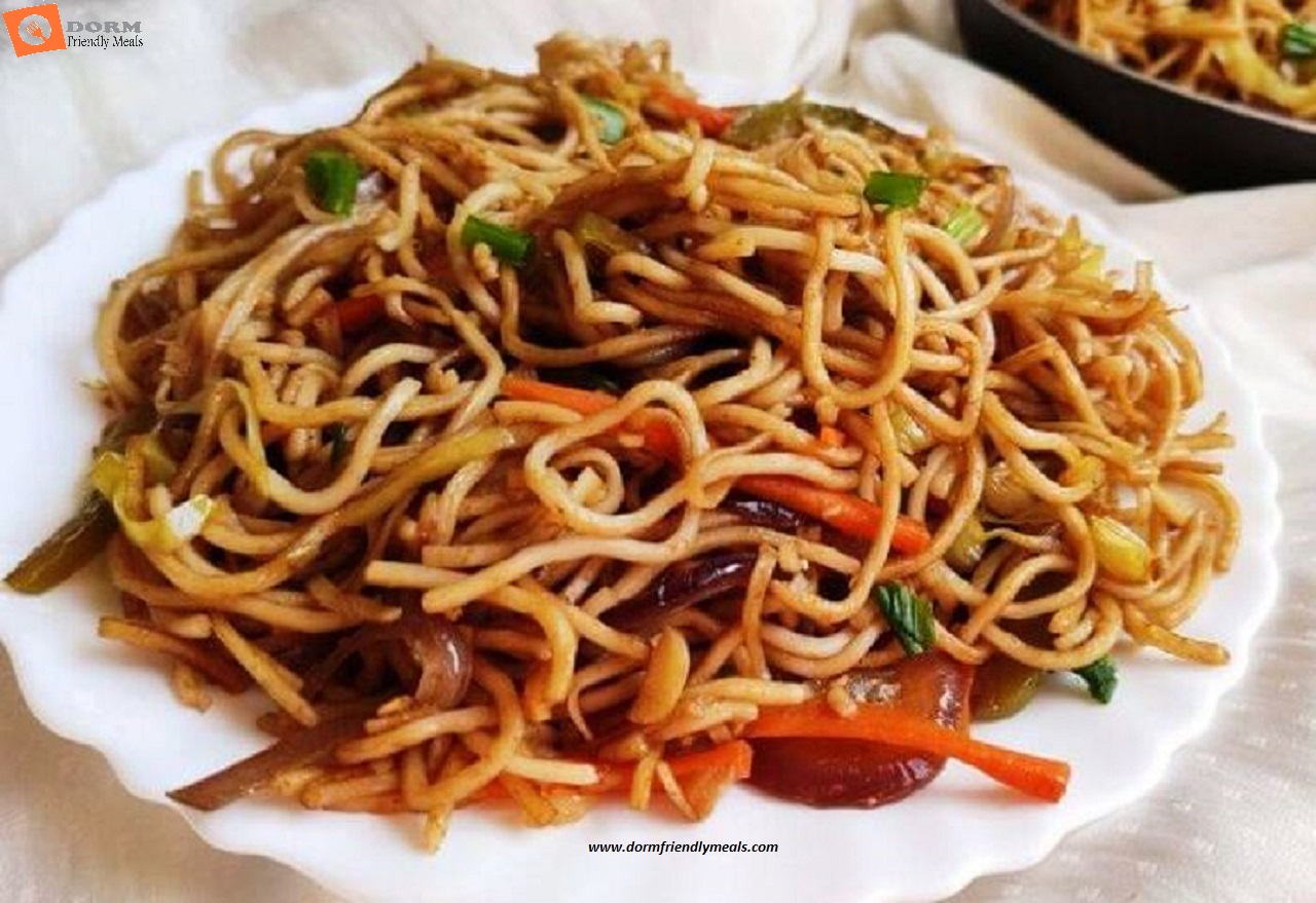 Microwave Vegetable Chow Mein