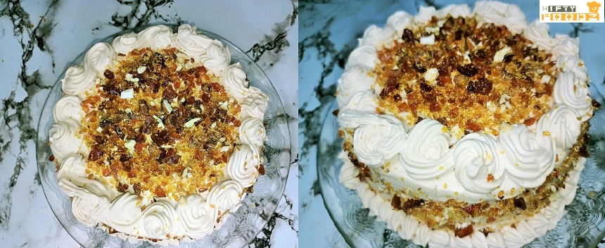 Coffee Crunch Cake without Oven