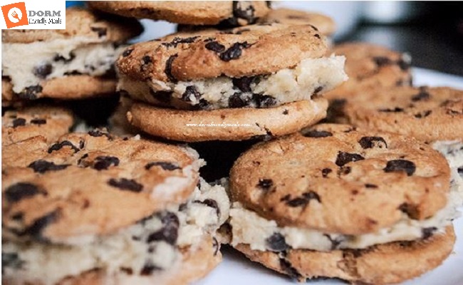 Dorm Room Cookie Dough Sandwich Cookies