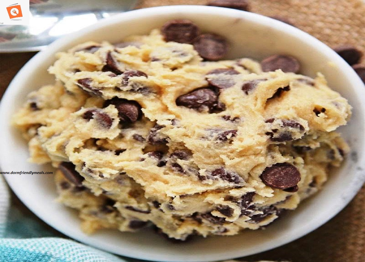 Edible Cookie Dough in a Mug