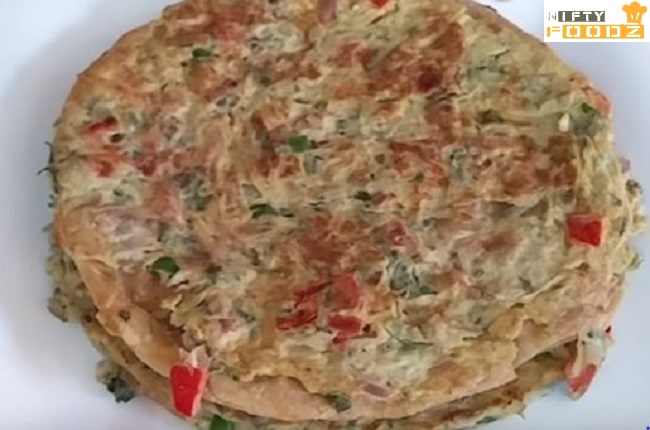 Crispy Egg Paratha