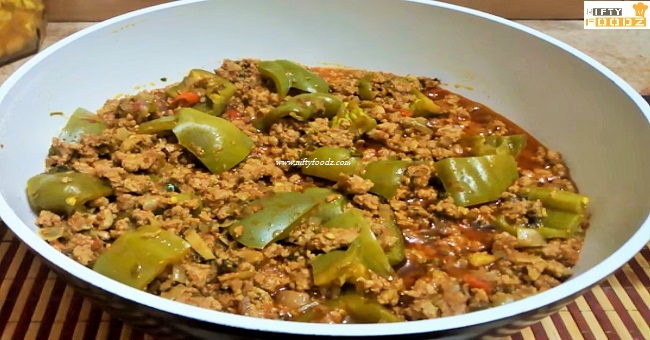 Keema Shimla Mirch