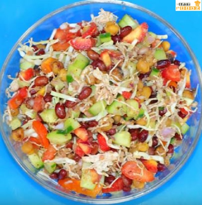 Chicken and Vegetable Salad