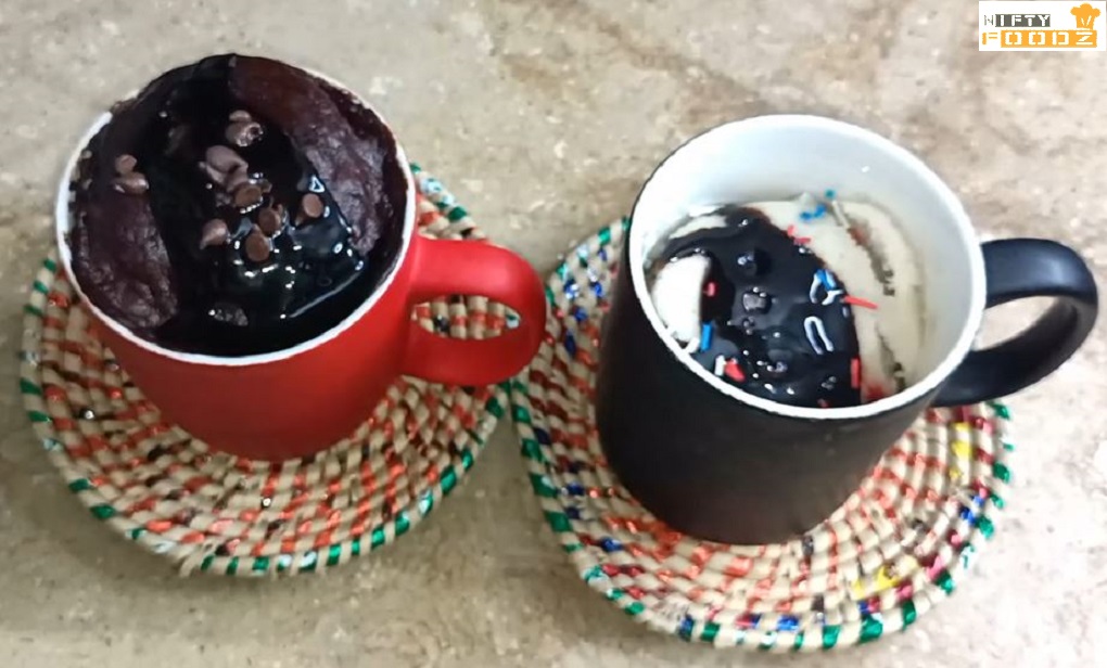 2 Minutes Mug Cake in Microwave