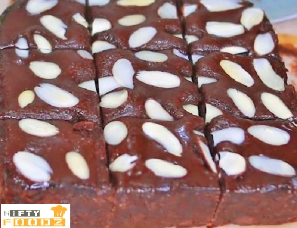No Bake Eggless Brownies