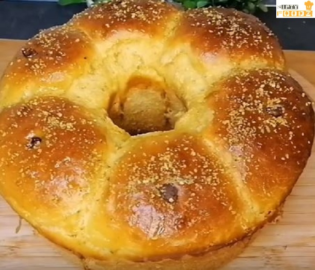 Chocolate Filled Orange Bread Recipe