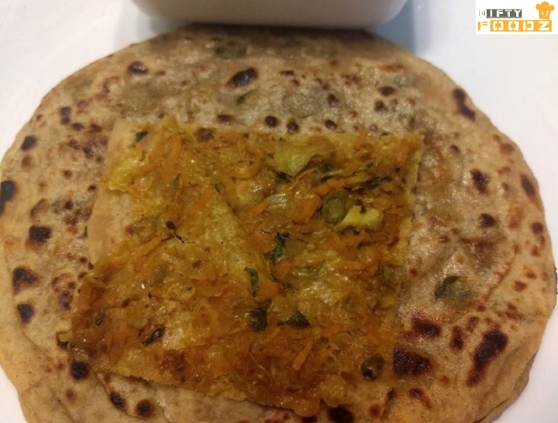 Mix Vegetable Paratha Recipe