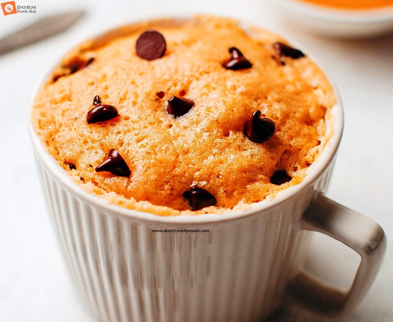 Peanut Butter Chocolate Chip Mug Cake