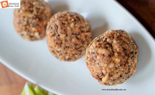Dorm Room No Bake Puffed Rice Balls