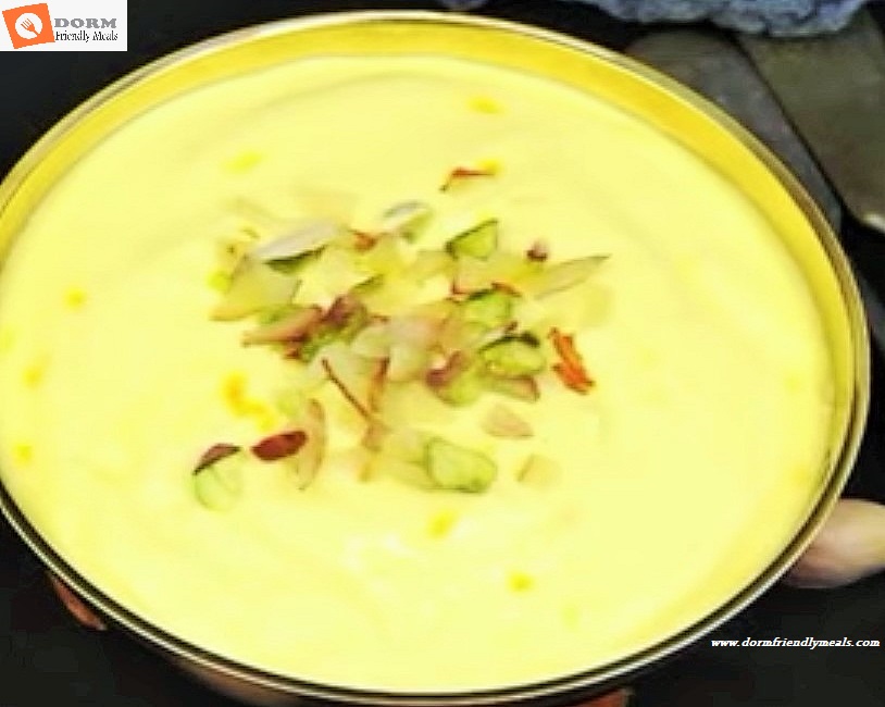 Dorm Room No Cook Shrikhand