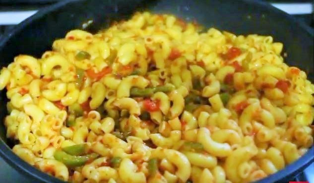 Spicy Macaroni (Vegeterian)