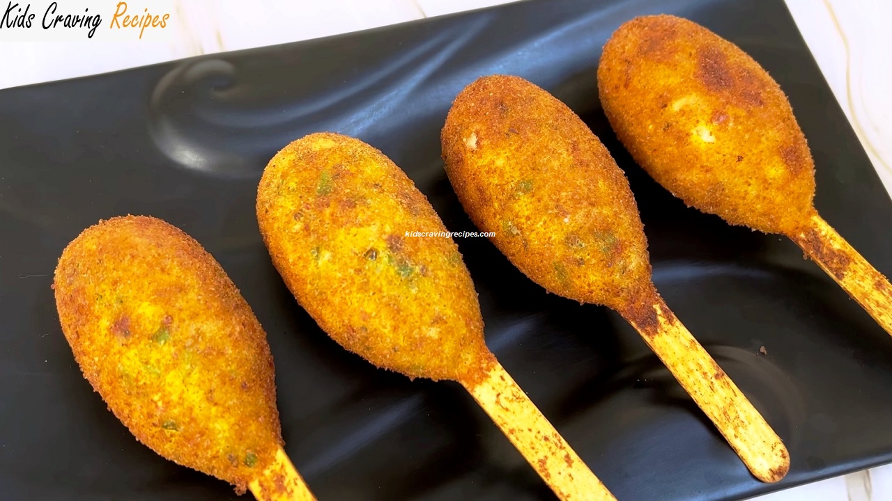 Cheesy Veg Pizza Lollipop
